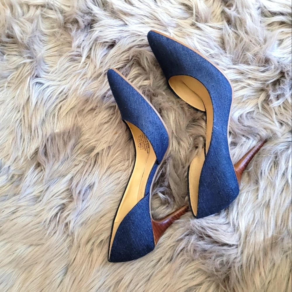 Jessica Simpson denim heels - 7.5